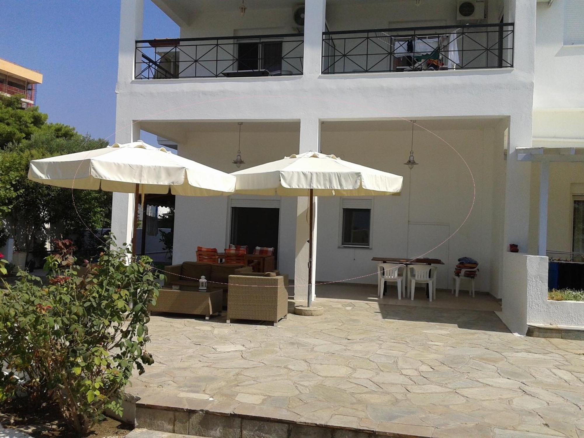 Apocalypsis Studios-Apartments Psakoúdia Rom bilde